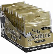 POUCH - GAMBLER POUCH 1 OZ PIPE TOB GOLD